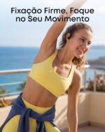 soundcore V20i da Anker, Fone de Ouvido Bluetooth 5.4 aberto e esportivo, Luzes Led com sincronização de música, Ganchos ajustáveis, Ultraconfortáveis, Encaixe perfeito, IP55, 36H de reprodução, Preto | Open-Ear, Luzes Led Sincronização Música, Ganchos Ajustáveis, Ultraconfortáveis, IP55, Encaixe Perfeito, OWS - Imagem 3